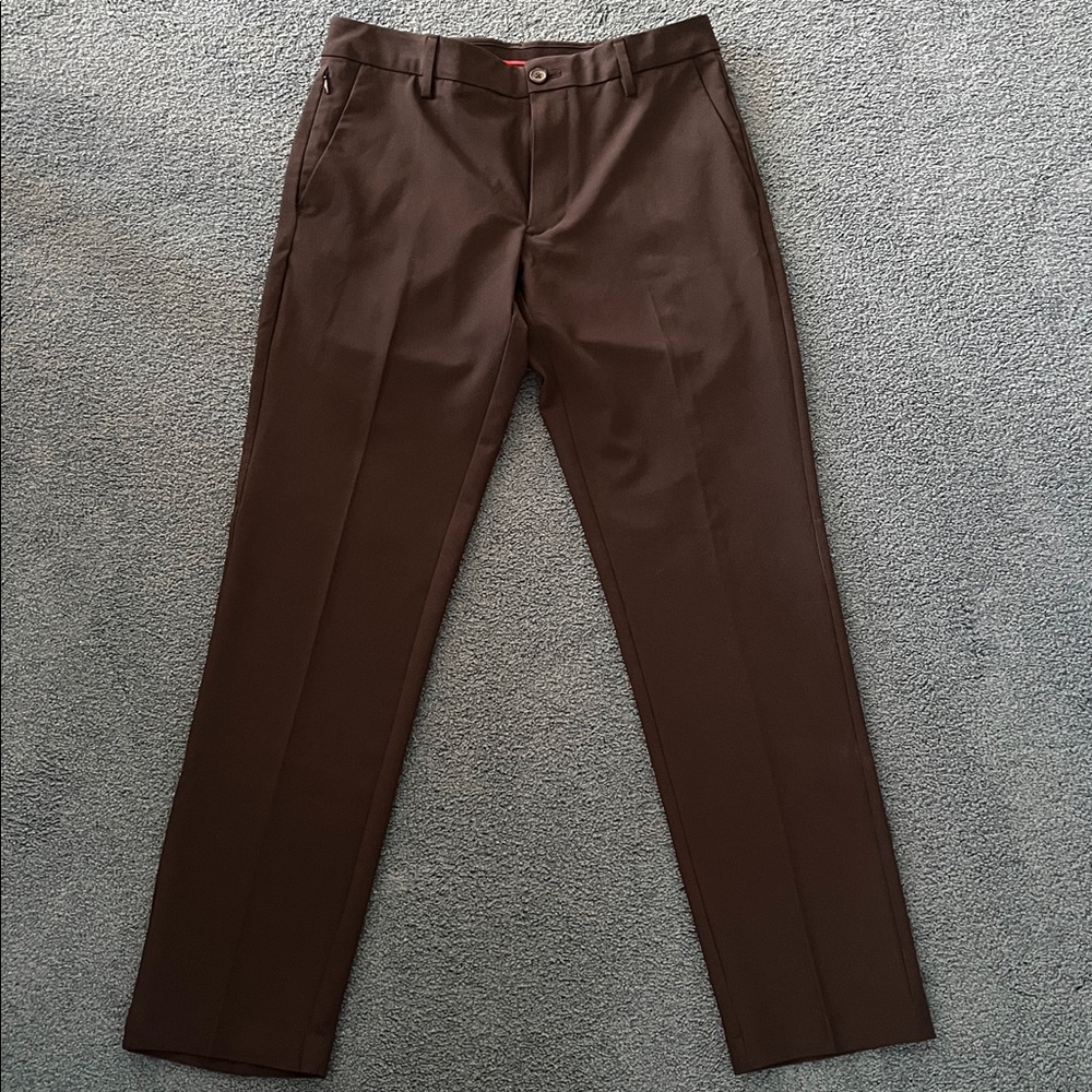 Van Heusen Men’s Black Slim Fit Dress Pants